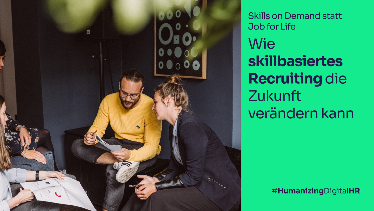 Header Bild des Blog Die Grüne 3 Skill-basiertes Recruiting